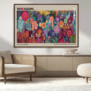 Yayoi Kusama Wall Art Canvas Print, Abstract Art, Large