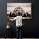 Grizzly Bear Wall Art Print - Bear Canvas Wall Art - Rustic by MyGreatCanvas | Canvas Wall Art Prints | Photo Prints & Wall Decor