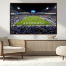 Kroger Field Canvas Wall Art - Kentucky Stadium Wall Art