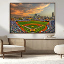 Chicago Wrigley Field Wall Art Canvas Print – Iconic