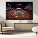 Texas Stadium Night Game Wall Art Canvas Print – Vibrant