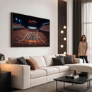 Texas Stadium Night Game Wall Art Canvas Print – Vibrant