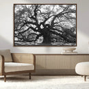 Ancient Oak Wall Art Canvas Print – Gnarled Tree Twisted by MyGreatCanvas | Canvas Wall Art Prints | Photo Prints & Wall Decor