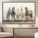 Wild Horses Wall Art Canvas Print, Framed Running Horses Art by MyGreatCanvas | Canvas Wall Art Prints | Photo Prints & Wall Decor