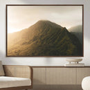 Mountain Wall Art – Framed Sunset Landscape Canvas Artwork, by MyGreatCanvas | Canvas Wall Art Prints | Photo Prints & Wall Decor