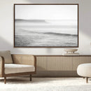 Black and White Seascape Wall Art Canvas Print – Framed by MyGreatCanvas | Canvas Wall Art Prints | Photo Prints & Wall Decor