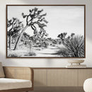 Joshua Tree Wall Art – Black & White Canvas Print, Nature by MyGreatCanvas | Canvas Wall Art Prints | Photo Prints & Wall Decor