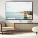 Twelve Apostles Wall Art Canvas Print – Framed Coastal