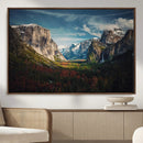 Yosemite National Park Wall Art Canvas Print – Framed