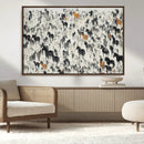Wild Horse Stampede Wall Art Canvas Print – Monochrome by MyGreatCanvas | Canvas Wall Art Prints | Photo Prints & Wall Decor