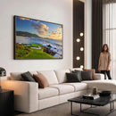 Pebble Beach Golf Links Wall Art Canvas Print – Iconic