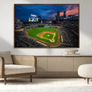Target Field Wall Art Canvas Print – Baseball Stadium Scene, by MyGreatCanvas | Canvas Wall Art Prints | Photo Prints & Wall Decor
