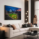 Target Field Wall Art Canvas Print – Baseball Stadium Scene,