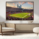 Chicago Bears Soldiers Field Wall Art Canvas Print – Framed