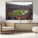 Chicago Bears Soldier Field Wall Art Canvas Print – Framed by MyGreatCanvas | Canvas Wall Art Prints | Photo Prints & Wall Decor