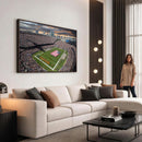 Chicago Bears Soldiers Field Wall Art Canvas Print – Framed