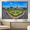 Wrigley Field Baseball Stadium Canvas Wall Art – Packed by MyGreatCanvas | Canvas Wall Art Prints | Photo Prints & Wall Decor
