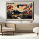 Yayoi Kusama Japanese Inspired Canvas Print – Mt. Fuji by MyGreatCanvas | Canvas Wall Art Prints | Photo Prints & Wall Decor