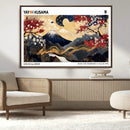 Yayoi Kusama Inspired Japanese Art Canvas Print – Framed by MyGreatCanvas | Canvas Wall Art Prints | Photo Prints & Wall Decor