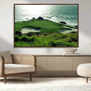 Coastal Golf Course Wall Art Canvas Print – Scenic Green by MyGreatCanvas | Canvas Wall Art Prints | Photo Prints & Wall Decor