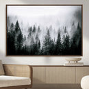 Foggy Pine Forest Canvas Wall Art by MyGreatCanvas | Canvas Wall Art Prints | Photo Prints & Wall Decor