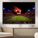 Jordan-Hare Football Stadium Wall Art Canvas Print, Football by MyGreatCanvas | Canvas Wall Art Prints | Photo Prints & Wall Decor