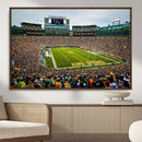 Green Bay Packers Lambeau Field Stadium Wall Art Canvas by MyGreatCanvas | Canvas Wall Art Prints | Photo Prints & Wall Decor