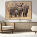 Wild Elephant Wall Art Canvas Print by MyGreatCanvas | Canvas Wall Art Prints | Photo Prints & Wall Decor
