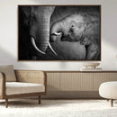 Elephant Family Wall Art Canvas, Framed Elephant Family by MyGreatCanvas | Canvas Wall Art Prints | Photo Prints & Wall Decor