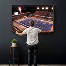 Boise State Stadium Large Wall Art Canvas Print for Living by MyGreatCanvas | Canvas Wall Art Prints | Photo Prints & Wall Decor