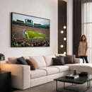 Green Bay Packers Stadium Wall Art Canvas Print, Lambeau