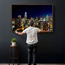 Atlanta Skyline Wall Art Canvas Print – Modern Cityscape by MyGreatCanvas | Canvas Wall Art Prints | Photo Prints & Wall Decor