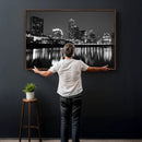 Austin Skyline Wall Art Canvas Print, Austin Downtown Night by MyGreatCanvas | Canvas Wall Art Prints | Photo Prints & Wall Decor