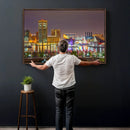 Baltimore Skyline Wall Art Canvas Print, Baltimore Downtown by MyGreatCanvas | Canvas Wall Art Prints | Photo Prints & Wall Decor