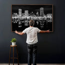 Baltimore Skyline Wall Art Canvas Print, Baltimore Downtown by MyGreatCanvas | Canvas Wall Art Prints | Photo Prints & Wall Decor