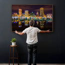 Baltimore Skyline Wall Art Canvas Print, Baltimore Downtown by MyGreatCanvas | Canvas Wall Art Prints | Photo Prints & Wall Decor