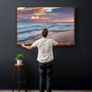 Ocean Sunset Wall Art Canvas Print – Coastal Beach by MyGreatCanvas | Canvas Wall Art Prints | Photo Prints & Wall Decor