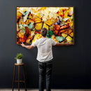 Butterfly Wall Art Canvas Print – Colorful Abstract Nature by MyGreatCanvas | Canvas Wall Art Prints | Photo Prints & Wall Decor