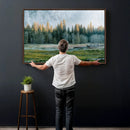 Forest Meadow Wall Art Canvas Print, Pine Tree Landscape by MyGreatCanvas | Canvas Wall Art Prints | Photo Prints & Wall Decor
