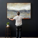 Abstract Neutral Landscape Painting Wall Art by MyGreatCanvas | Canvas Wall Art Prints | Photo Prints & Wall Decor