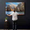 The Arch Cabo San Lucas Ocean Arch Wall Art Canvas Print, by MyGreatCanvas | Canvas Wall Art Prints | Photo Prints & Wall Decor