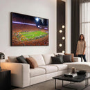 Clemson Football Stadium Wall Art Canvas Print, College