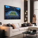 Detroit Lions Stadium Wall Art Canvas Print, Football Field