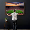 Oklahoma Sooners Stadium Wall Art Canvas Print, College by MyGreatCanvas | Canvas Wall Art Prints | Photo Prints & Wall Decor