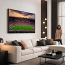 Oklahoma Sooners Stadium Wall Art Canvas Print, College