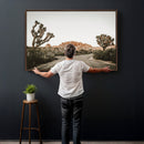 Joshua Tree Desert Wall Art Canvas Print, Minimal by MyGreatCanvas | Canvas Wall Art Prints | Photo Prints & Wall Decor
