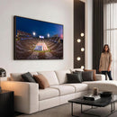Oklahoma Sooners Memorial Stadium Wall Art Canvas Print,