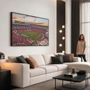 Donald W. Reynolds Razorback Stadium Wall Art Canvas Print –