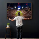 Oklahoma Memorial Stadium Wall Art Canvas Print – Oklahoma by MyGreatCanvas | Canvas Wall Art Prints | Photo Prints & Wall Decor