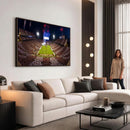 Oklahoma Memorial Stadium Wall Art Canvas Print – Oklahoma